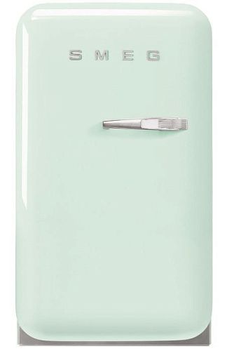 Холодильник Отдельностоящий SMEG FAB5LPG5, стиль 50-х гг., петли слева, Пастельный зеленый фото в интернет-магазине «Mebelex»