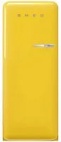 199 990 руб., Холодильник Отдельностоящий SMEG FAB28LYW5, стиль 50-х годов, петли слева, Желтый