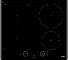 64 490 руб., Панель варочная индукционная KORTING HIB 64750 B Smart черный/скошенный край