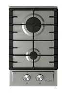 9 490 руб., Панель варочная газовая LEX GVS 321 IX (нерж. сталь, чугунные решетки)