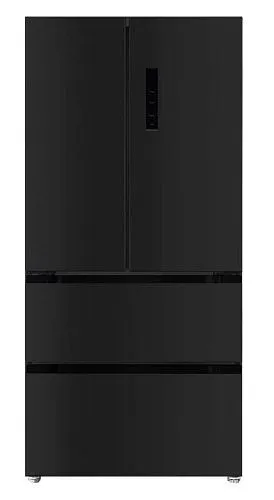 Холодильник отдельностоящий LEX LFD575BXID трехкамерный, черный фото в интернет-магазине «Mebelex»