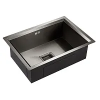Мойка кухонная ЕМАР EMB-129А PVD Nano Dark
