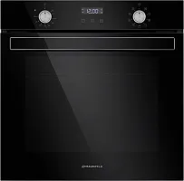 49 990 руб., Шкаф духовой электрический MAUNFELD EOEM.769B3 черная фурнитура