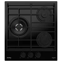 30 990 руб., Панель варочная газовая KORTING HGG 4955 CTN стекло