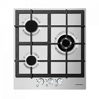 19 990 руб., Панель варочная газовая MAUNFELD EGHS.43.33CS/G нерж. сталь