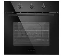 40 990 руб., Шкаф духовой электрический MAUNFELD MEOC708PB2 черный + черная фурнитура