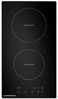 11 990 руб., Панель варочная индукционная MAUNFELD AVI292STBK Черный 