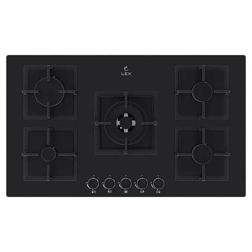 Панель варочная газовая LEX GVG 954 BBL фото в интернет-магазине «Mebelex»
