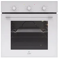 26 990 руб., Шкаф духовой электрический LEX EDM 046 WH белое стекло