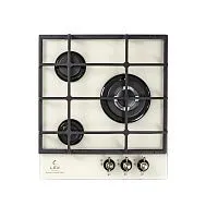 20 490 руб., Панель варочная газовая LEX GVG 4533C IV LIGHT (стекло Белый Антик, чугунные решетки)