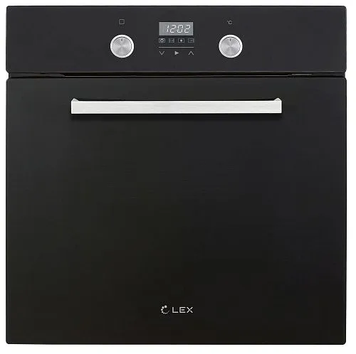 Шкаф духовой электрический LEX EDP 093 BL, черное стекло фото в интернет-магазине «Mebelex»