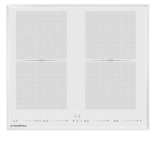 Панель варочная индукционная MAUNFELD CVI594SF2WH LUX, белый  фото в интернет-магазине «Mebelex»
