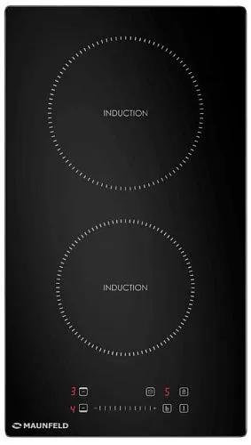 Панель варочная индукционная MAUNFELD AVI292SSTBK Черный  фото в интернет-магазине «Mebelex»