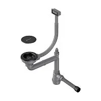 8 088 руб., WK-1C GB,Арматура для одночашевых моек с прямоугольным переливом и декоративным элементом для корзин