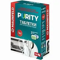 1 590 руб., Таблетки для посудомоечных машин MAUNFELD Purity all in 1 MDT100ST (100 шт. в упаковке)