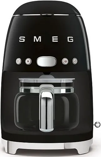 Капельная кофеварка SMEG DCF02BLEU, черный фото в интернет-магазине «Mebelex»