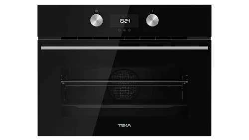 Шкаф духовой электрический TEKA HLC 8400 NIGHT RIVER BLACK, компактный фото в интернет-магазине «Mebelex»