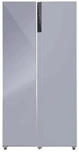 Холодильник отдельностоящий LEX LSB530SlGID двухкамерный, Серебристый/стекло фото в интернет-магазине «Mebelex»