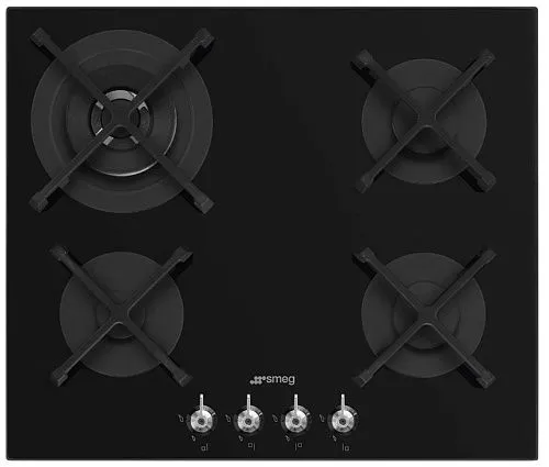 Варочная панель газовая SMEG PV364N Черный  фото в интернет-магазине «Mebelex»