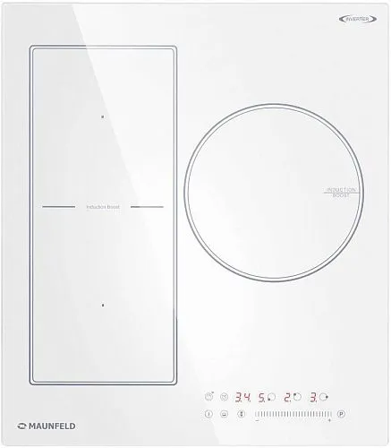 Панель варочная индукционная MAUNFELD CVI453SBWH Inverter фото в интернет-магазине «Mebelex»