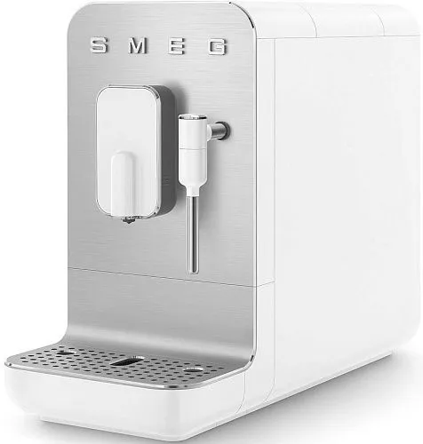 Автоматическая кофемашина SMEG BCC12WHMEU, белый матовый фото в интернет-магазине «Mebelex»