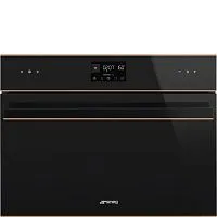 225 690 руб., Духовой шкаф Электрический SMEG SO4602M1NR компактный с СВЧ Черный