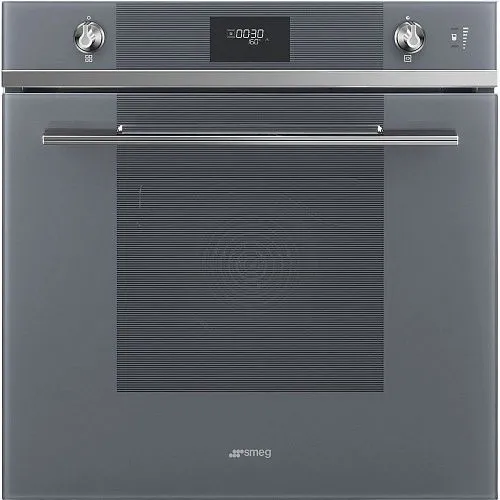 Духовой шкаф Электрический SMEG SOP6301S2X серебристый с пиролизом и пароувлажнением фото в интернет-магазине «Mebelex»
