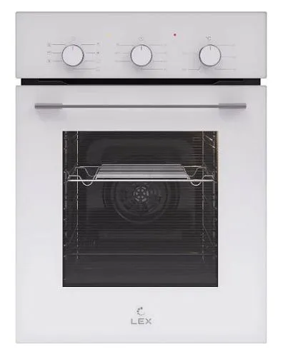 Шкаф духовой электрический LEX EDM 4575 WH белое стекло фото в интернет-магазине «Mebelex»