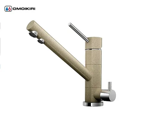 Смеситель для кухни OMOIKIRI Tonami гранит фото в интернет-магазине «Mebelex»
