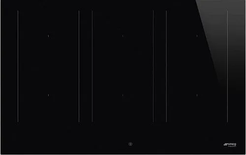 Варочная панель Индукционная SMEG SIM3864D прямой край черный фото в интернет-магазине «Mebelex»