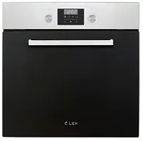 46 590 руб., Шкаф духовой электрический LEX EDP 093 IX NEW нерж сталь/черное стекло