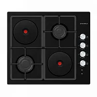 21 490 руб., Комбинированная панель MAUNFELD EEHE.64.5EB/KG, 2+2, черный