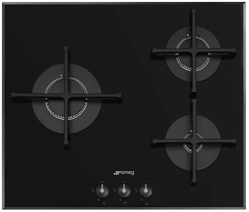 Варочная панель газовая SMEG PV163B3 Черный  фото в интернет-магазине «Mebelex»