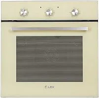 34 890 руб., Шкаф духовой электрический LEX EDM 070 IV стекло слоновая кость