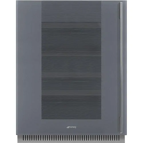 Винный шкаф встраиваемый SMEG CVI138LS3 серый фото в интернет-магазине «Mebelex»