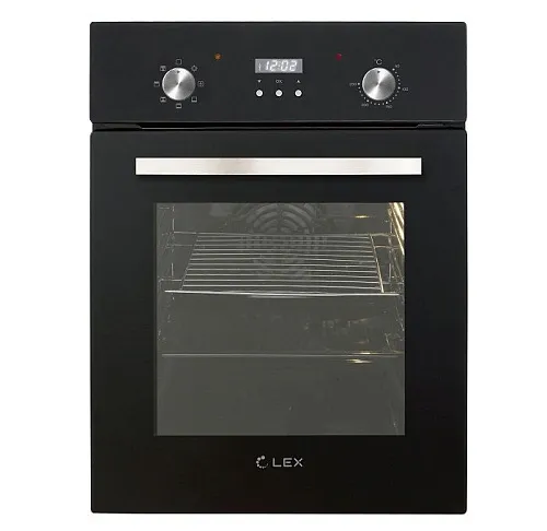 Шкаф духовой электрический LEX EDP 4571 BL черное стекло фото в интернет-магазине «Mebelex»