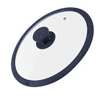 766 руб., Крышка стеклянная MAUNFELD TRINITY MGL24SMBK , 24 см, черный