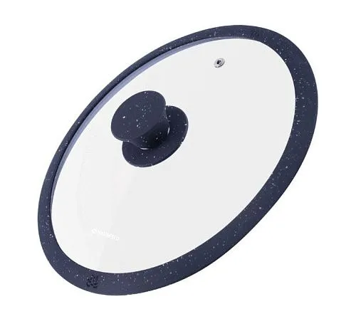 Крышка стеклянная MAUNFELD TRINITY MGL24SMBK , 24 см, черный фото в интернет-магазине «Mebelex»