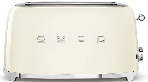Тостер на 4 ломтика SMEG TSF02CREU, кремовый фото в интернет-магазине «Mebelex»