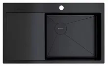 60 588 руб., Мойка кухонная OMOIKIRI Akisame 86-R Side чаша справа, смещенный слив