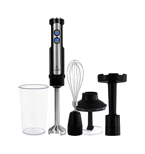 Блендер погружной LEX LX 10011-2 черный фото в интернет-магазине «Mebelex»