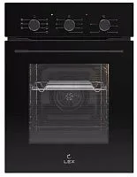 29 990 руб., Шкаф духовой электрический LEX EDM 4575 BBL черное стекло