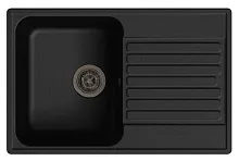 8 190 руб., Мойка кухонная кварцевая LEX Geneva 740