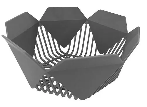 Корзина для фруктов MAUNFELD FB-WM, серый фото в интернет-магазине «Mebelex»