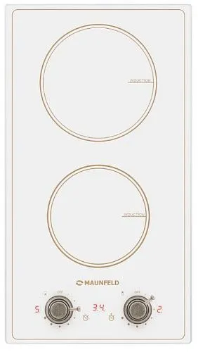 Варочная панель индукционная MAUNFELD CVI292MBKBR бежевый фото в интернет-магазине «Mebelex»