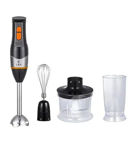 Блендер погружной LEX LX 10013-2 черный фото в интернет-магазине «Mebelex»
