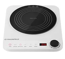 5 790 руб., Панель варочная индукционная MAUNFELD EFI271MWH, белый