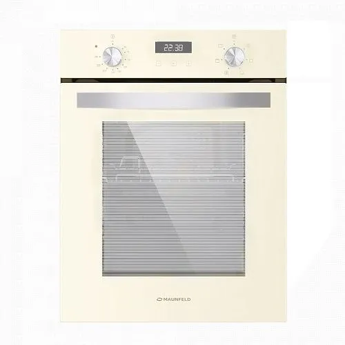 Электрический духовой шкаф MAUNFELD EOEM516BG бежевое стекло фото в интернет-магазине «Mebelex»