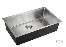 29 820 руб., Мойка кухонная EMAR EMB-133 PVD Nano Satine (универсальный монтаж).