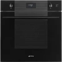 193 160 руб., Духовой шкаф Электрический SMEG SOP6101S2B3, с пиролизом и пароувлажнением, стекло Deep Black